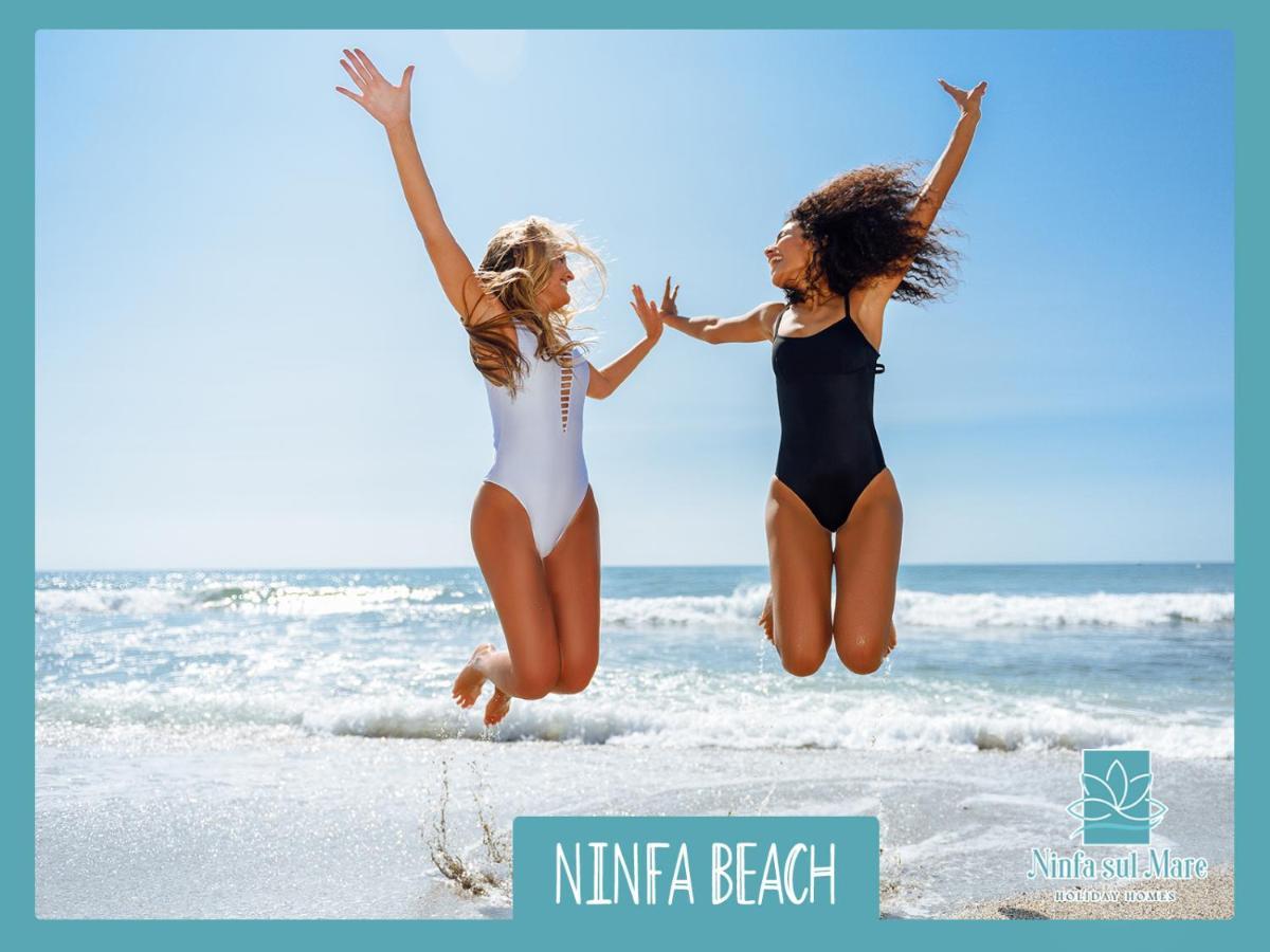 Ninfa Sul Mare Apartments 50 M E T R I Dal Mare Parcheggio Gratuito Custodito Capo Vaticano Zewnętrze zdjęcie