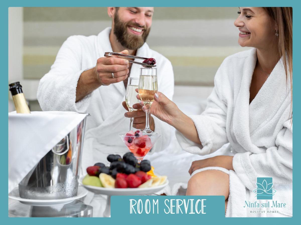 Ninfa Sul Mare Apartments 50 M E T R I Dal Mare Parcheggio Gratuito Custodito Capo Vaticano Zewnętrze zdjęcie