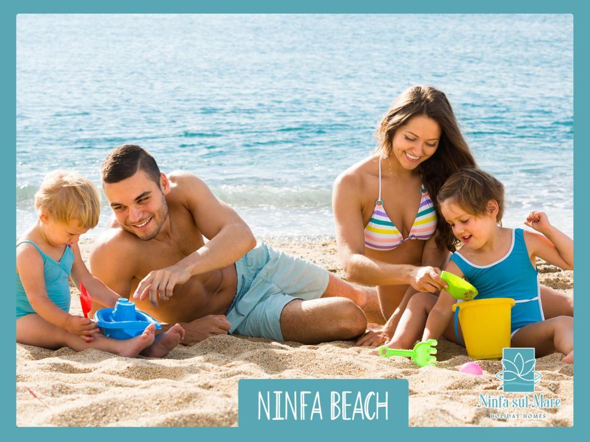 Ninfa Sul Mare Apartments 50 M E T R I Dal Mare Parcheggio Gratuito Custodito Capo Vaticano Zewnętrze zdjęcie