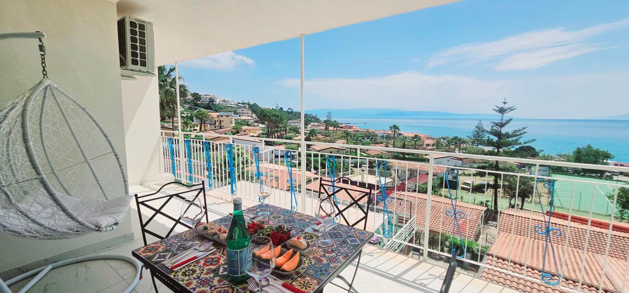 Ninfa Sul Mare Apartments 50 M E T R I Dal Mare Parcheggio Gratuito Custodito Capo Vaticano Zewnętrze zdjęcie
