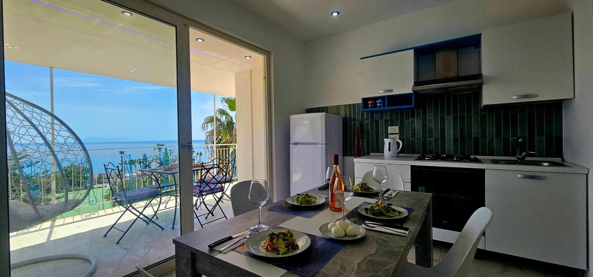 Ninfa Sul Mare Apartments 50 M E T R I Dal Mare Parcheggio Gratuito Custodito Capo Vaticano Zewnętrze zdjęcie